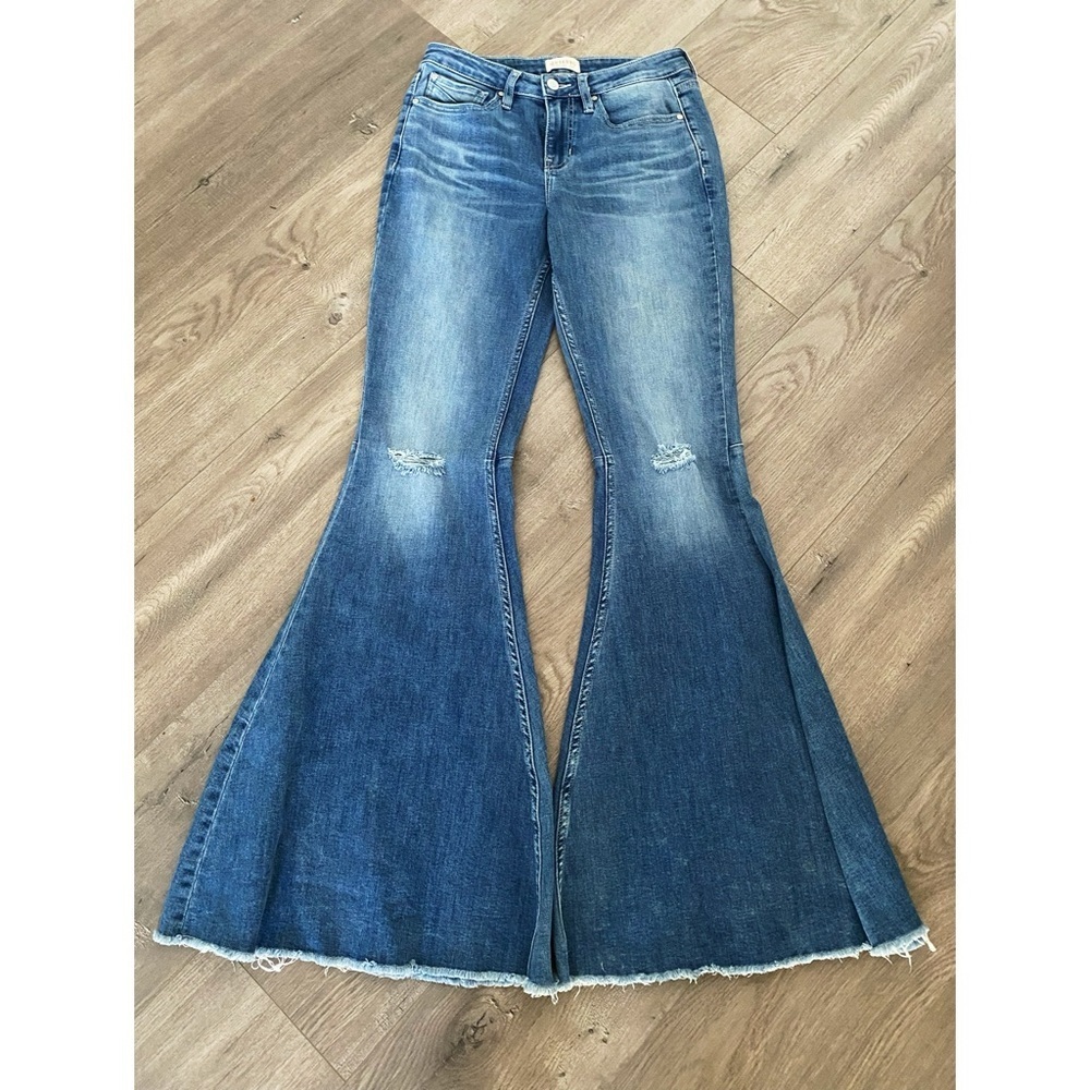 BOOT BARN Shyanne Ripped Flare Jeans - Picture 4 of 7
